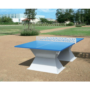 Table de ping pong pour collectivités - Dimensions ( L x l x H ) :2740 x 1525 x 760 mm