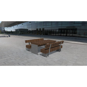 https://www.techni-contact.site/ressources/images/produits/merchandising/table-de-pique-nique-en-acier-inoxydable-et-bois-2-m-avec-dossier-92696277-1.jpg - Longueur de banc : 2m