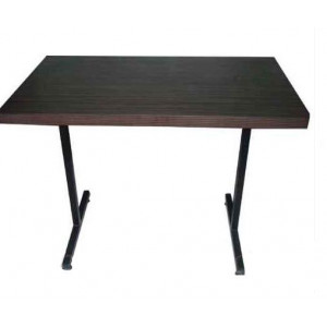 Table de restaurant avec plateau stratifié - Dimensions (Lxl)cm : 100 x 60