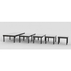 Table de soudure avec alésages 22 mm - Alésage (Ø) : 22