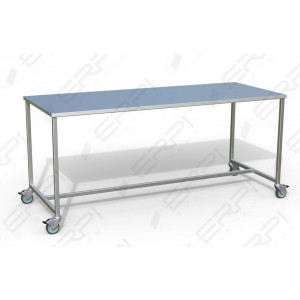 Table de travail acier inoxydable - Avec 1 ou 2 plateaux