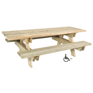 https://www.techni-contact.site/ressources/images/produits/merchandising/table-pique-nique-en-bois-acces-pmr-a-poser-ou-sceller-l2300-x-p1500-x-h750-mm-pin-traite-classe-iv-15337535-1.jpg - Pin traité classe IV - à poser ou à sceller - L.2000 x P.1500 x H.750 mm