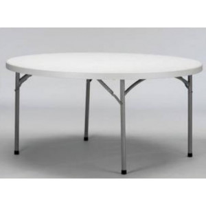 Table pliante pour hôtellerie  - Diamètre: 152 ou 180 cm - Hauteur : 74 cm