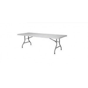 Table pliante rectangulaire de restaurants - Dimensions : 150 x 75 cm
