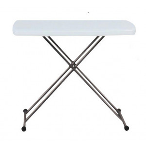 https://www.techni-contact.site/ressources/images/produits/merchandising/table-polyethylene-pliante-grenade-reglable-5-positions-l-76-x-l-49-cm-h-de-46-5-a-71-5-cm-17298599-1.jpg - Table pliante - Dimensions table : 76 x 49 cm - Plateau polyéthylène - Hauteur : de 46,5 à 71,5 cm