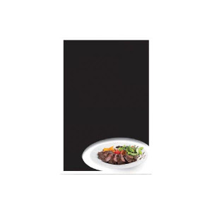 Tableau ardoise menu viande - Dimensions : 40 x 60 cm