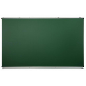 Tableau scolaire vert simple - Surface émaillée - 9 dimensions disponibles - Magnétique- Conforme NF