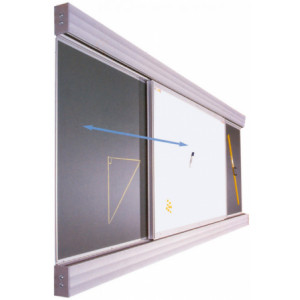 Tableaux mixtes coulissants - Dimensions : 3000 x 1200 mm-6000 x 1200 mm