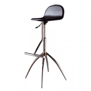 Tabouret de bar en acier chromé - CHJ-730