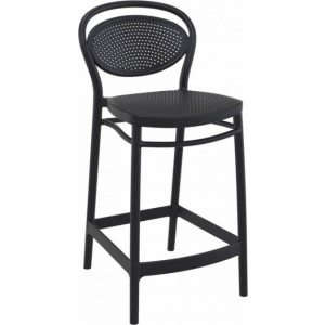 https://www.techni-contact.site/ressources/images/produits/merchandising/tabouret-de-comptoir-recycle-avec-dossier-87729467-1.jpg - Polypropylène - Hauteur d'assise 75 cm - Coloris : blanc ou noir