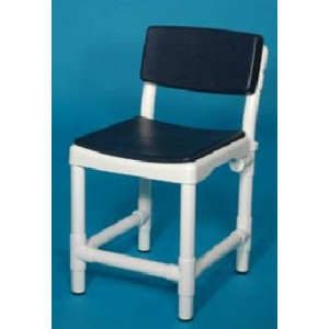 Tabouret de douche avec dossier - Charge maxi : 150 kg