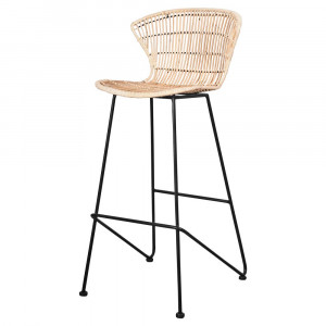 Tabouret en rotin - Tabourets de bar en rotin