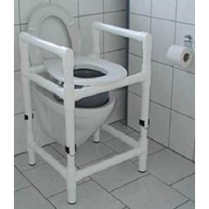 Tabouret et rehausse de toilette 150 Kg - Charge maxi : 150 kg