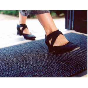 Tapis d'entrée intérieur en polypropylène - Matière : Polypropylène  avec support en vinyle - Épaisseur: 9 mm -