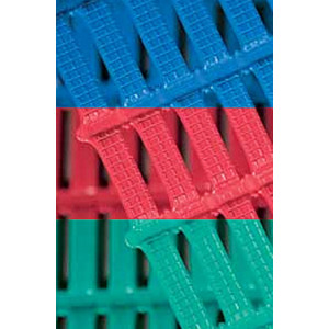 Tapis de travail industriel - Matière : PVC - Épaisseur: 6 mm - Surface: ouverte /profilée