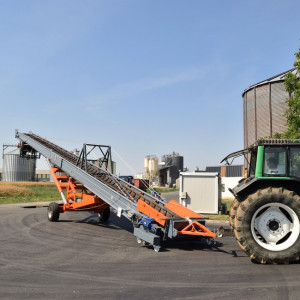 Tapis élévateur agricole - Elévation et stockage des céréales – préserve la qualité de vos produits  