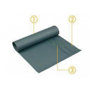 Tapis isolant de travail - Isolant jusqu'à 26500V classe 3 et 36000V classe 4