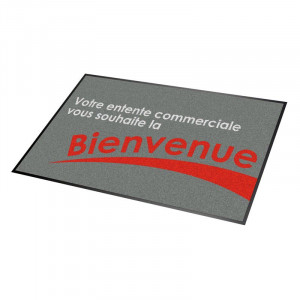 Tapis logo anti poussière - Epaisseur : 7 mm