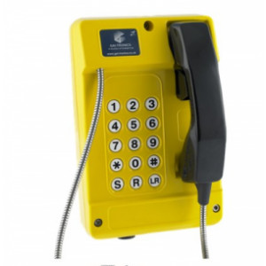 Téléphone étanche robuste VoIP   - Téléphone étanche robuste VoIP pour environnement agressif - COMMANDERVOIP