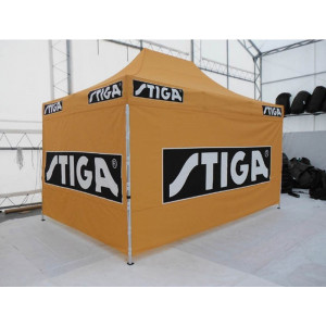 Tente gazebo chapiteau - Tentes en tissus polyester, avec armature en aluminium