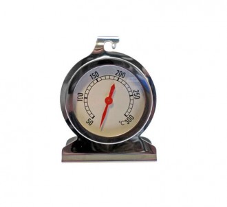 Thermomètre à four en inox - Amplitude :   50   300 °C - Fabrication française