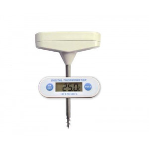 Thermomètre digital étanche à sonde - Amplitude : -50  200°C