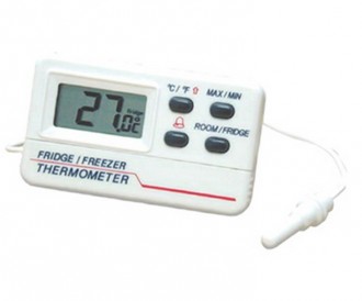 Thermomètre frigo avec alarme - Amplitude : -50 70°C ; -58 158°F