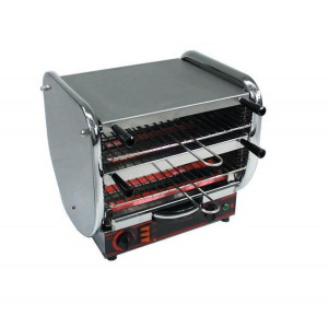 Toaster inox 2 étages - Débit (pièces/h) : 280/300