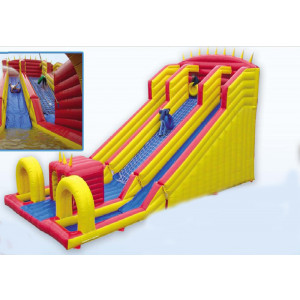 Toboggan aquatique xl pour enfants - Dimensions : longueur 14,0 m x largeur 7,0 m x hauteur 7,5 m