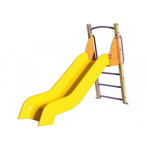 Toboggan Eko 0.9m - Norme EN 1176 - de 1 à 6 ans