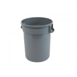 Tonneau plastique rond - Capacité  : 80 - 85 L