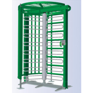 Tourniquet de sécurité  - Largeur de passage : 700 m0 - Hauteur de passage : 2200 mm - Structure métallique