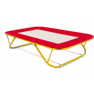 Trampoline salto - Dimension cadre (L x l) : 374 x 235 cm