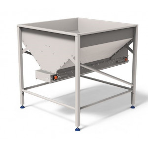 Trémie alimentaire de stockage - Dimensions : 2 x 2,5 m