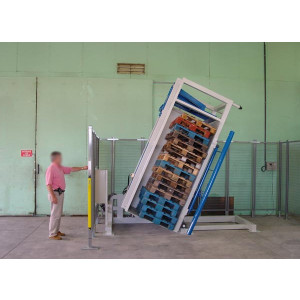 Trieur cadreur de palettes - Facilite la prise des palettes et le recadrage