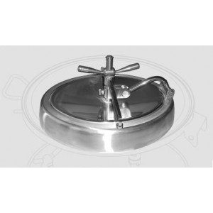 Trou d'homme oval autoclave - Dimensions : 340 x 442 mm