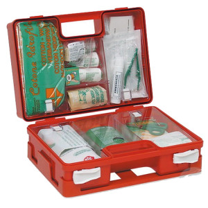 Trousse de secours 3-6 personnes - Dimensions (L x l x H) cm : 28.2 x 22 x 11.20