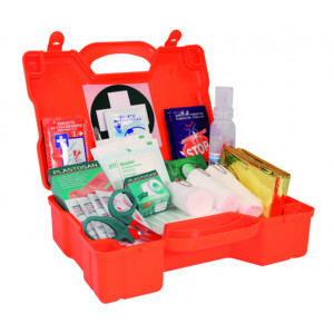 Trousse de secours pour bureaux - Dimensions (L x l x H) :28.5 x 21 x 8.7 cm