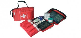 Trousse de secours souple pour véhicule - De 1 à 4 personnes