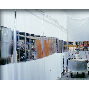 Tunnel de cantonnement souple - Confection sur mesure