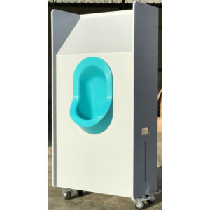 Urinoir individuel mobile  - Urinoir sans eau avec cuve de stockage