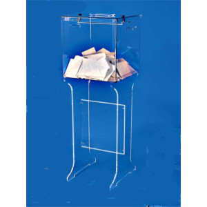 https://www.techni-contact.site/ressources/images/produits/merchandising/urne-pour-depot-de-dossier-sur-pied-27621148-1.jpg - Urne pour dépôt de dossier - ( L x l x H ) : 40 x 40 x 38 cm