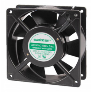 Ventilateur axial à moteur électrique - Dimensions 120 x 120 x 38 mm - Tension 110 220 ou 380 VAC