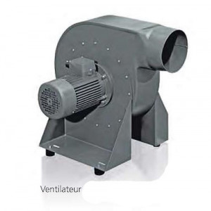 Ventilateur fumées et solvants - Débit max. : de 1.000 à 8.000 m3/h