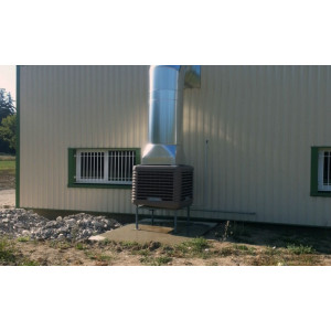 Ventilation rafraichie - Climatisation par évaporation