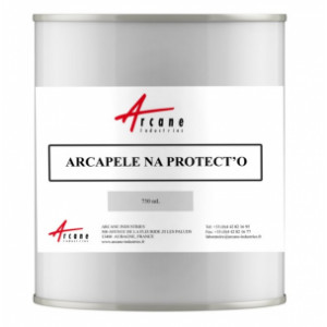 Vernis Pelable Anticorrosion pour Surfaces Grenaillées ou Rugeuses - BLANC - ARCAPELE NA PROTECTO : Revêtement temporaire 