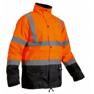 Veste de signalisation à doublure fixe - Certifié EN ISO 20471  - Tailles : S à XXXL