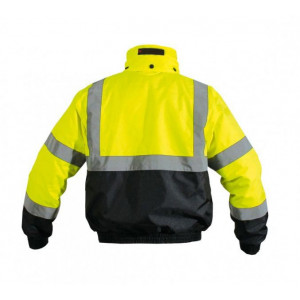 Veste de signalisation haute visibilité - Coloris disponibles : Jaune /noir – Orange /noir Tailles : S à XXXL