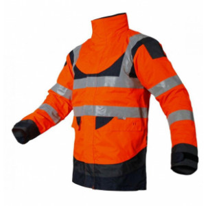 Veste de signalisation pluie - Tailles : S à XXXL  - Veste de pluie