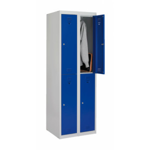 Vestiaires démontables pour locaux sportifs - Dimensions (l x H x P): 30 x 180 x 50 cm